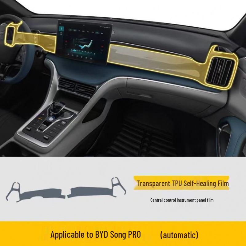 22-24 BYD Song Pro-DMI Screen Protector & Gear Shift Film Decor Sticker