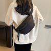 Nylon Casual Crossbody Bag: Women's 2025 Trend, Men's Sports Chest Bag, Versatile Fanny Pack, Backpack Niche