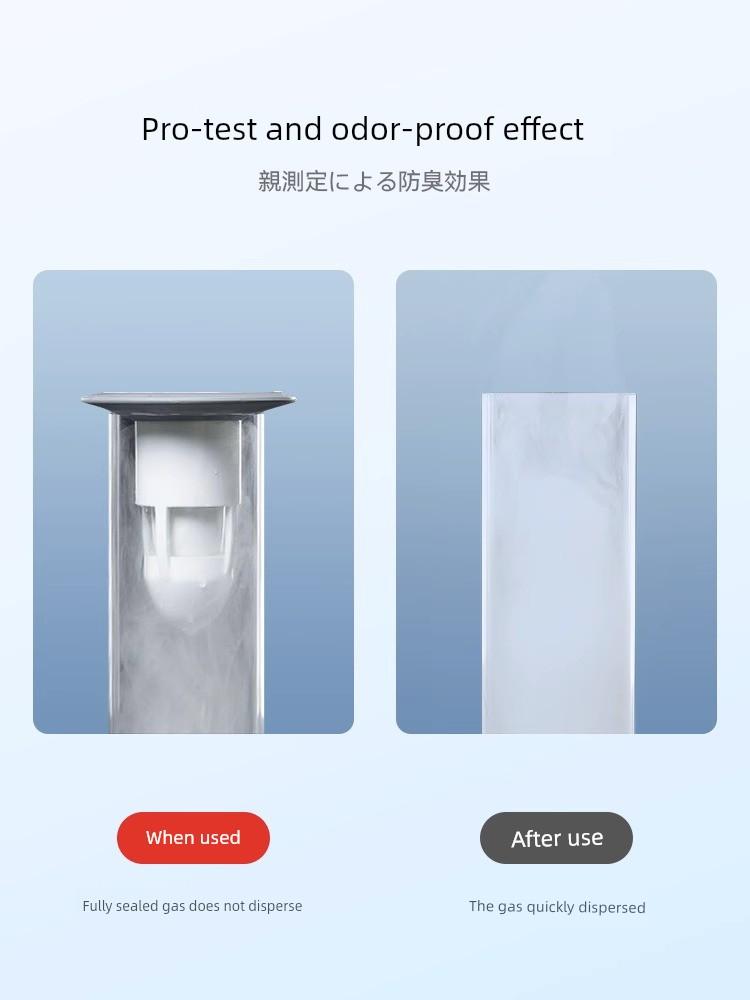 Floor Drain Odor Preventer Toilet Sewer Anti-Odor Plug Sealing Cover Downcomer Insect-Proof Deodorant Handy Gadget X