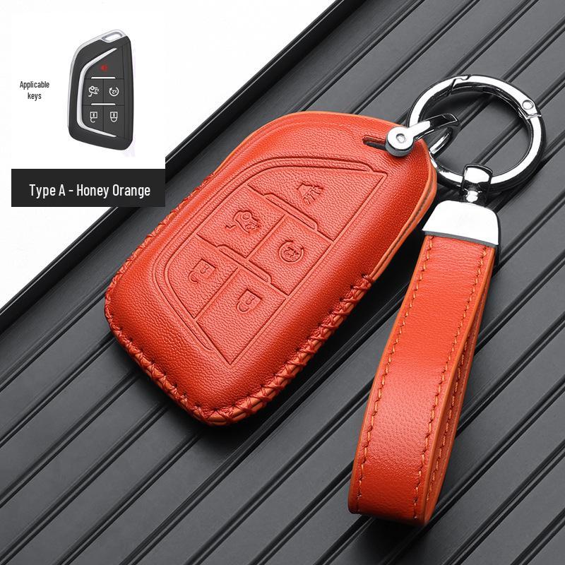 

Cadillac Key Case: Protective Shell for CT4, CT5, CT6, XT4, XT5, XT6, ATSL, XTS Gift Box