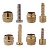 8 Pcs Bike Olive and Connecting Insert Set Hydraulic Bike Disc Brake Hose Olive and Connector Insert Bicycles Spare Part