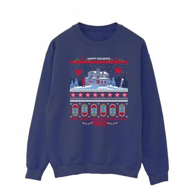 Netflix Mens Stranger Things Fair Isle Sweatshirt