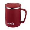 Double Wall Coffee Cup Mug Insulated Anti Scalding Water Cup With Handle Portable 304 Stainless Steel Drinking Cup