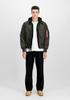Winter Jacket Alpha Industries MA-1 D-Tec Hood Bomber Jacket (183110) Dark Green