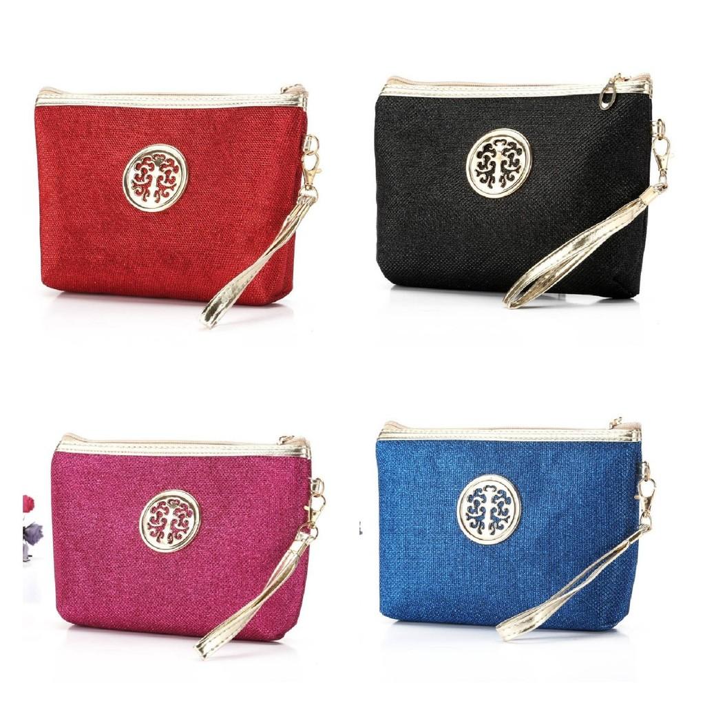 Classical Fashion Travel Cosmetic Toiletry Bag Stylish Portable Makeup Storage Pouch