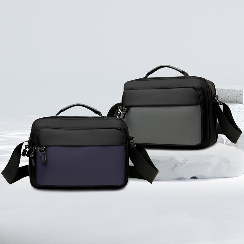Men's Bag New Men's Shoulder Bag Casual Messenger Bag Simple Fashion Trend Handbag Business Bag