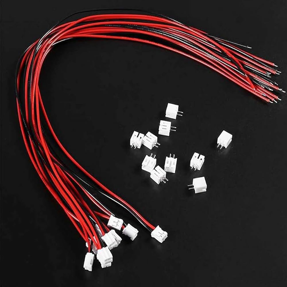 XH Connector Kit 2.54mm 2P Adapter 150mm 24AWG Generic Connector Plug