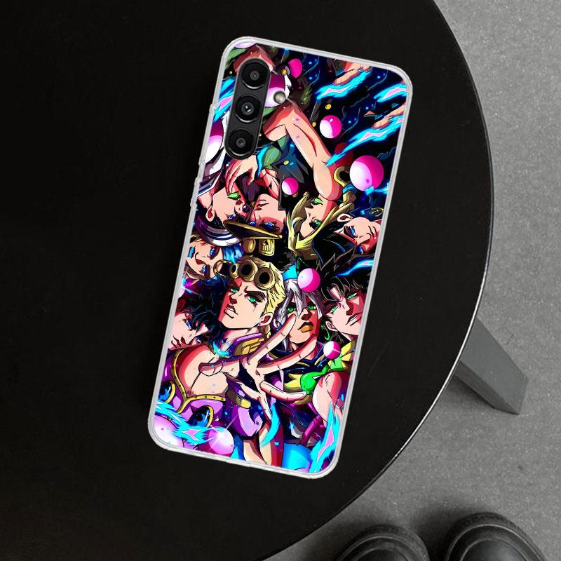 JoJo's Bizarre Adventure Hot Anime Phone Case Cover for Samsung Galaxy A17 A16 A26 A36 A56 A57 A37 A15 A25 A35 A55 A14 A24 A34 A