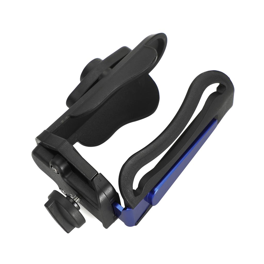 Motor Adjustable Handlebar Cup Holder Bottle Mount Bracket 25Mm Blue For Scooter