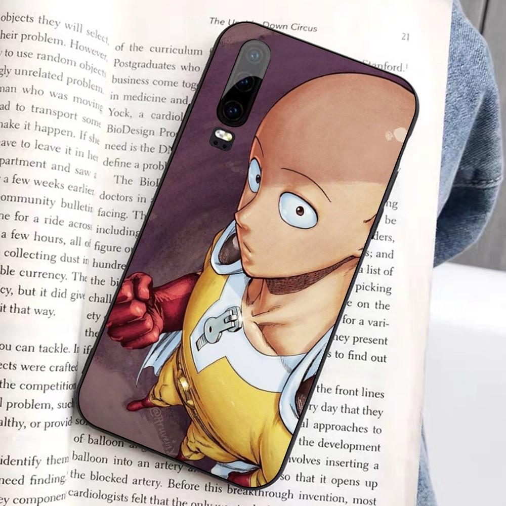 One P-Punch Man Saitama Phone Case For Huawei Honor 10 Lite 9 20 7A 9X 30 50 60 70 Pro Plus Soft Silicone Cover
