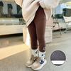 Autumn Winter Girls Leggings Baby Plush Pants Kids Thermal Pants Children Fashion Korean Version Trousers Casual Bottoms