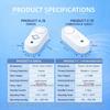 Zigbee Siren Alarm 110dB Vibration Sensor Optional TUYA Smart Life&2MQTT Smart Home Security Detector Required Zigbee Gateway