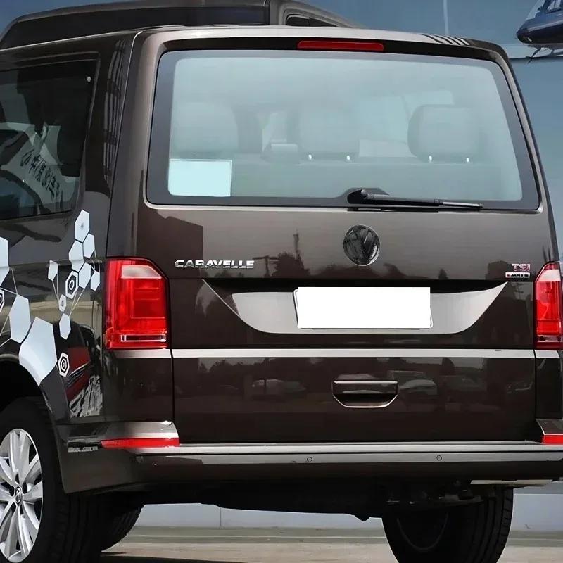 Hot Volkswagen Caravelle T6 2015-2021 ABS Gloss Black Front Grille & Trunk Logo Conversion Kit Emblems Replacement Auto Accessor