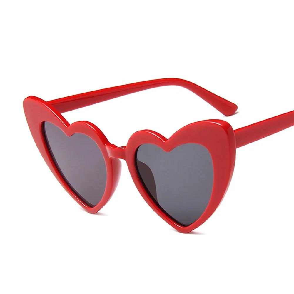 1Pc Retro Love Heart Shaped Sunglasses For Women Fashion Love Heart Sunglasses Uv400 Protection Eyewear Goggle