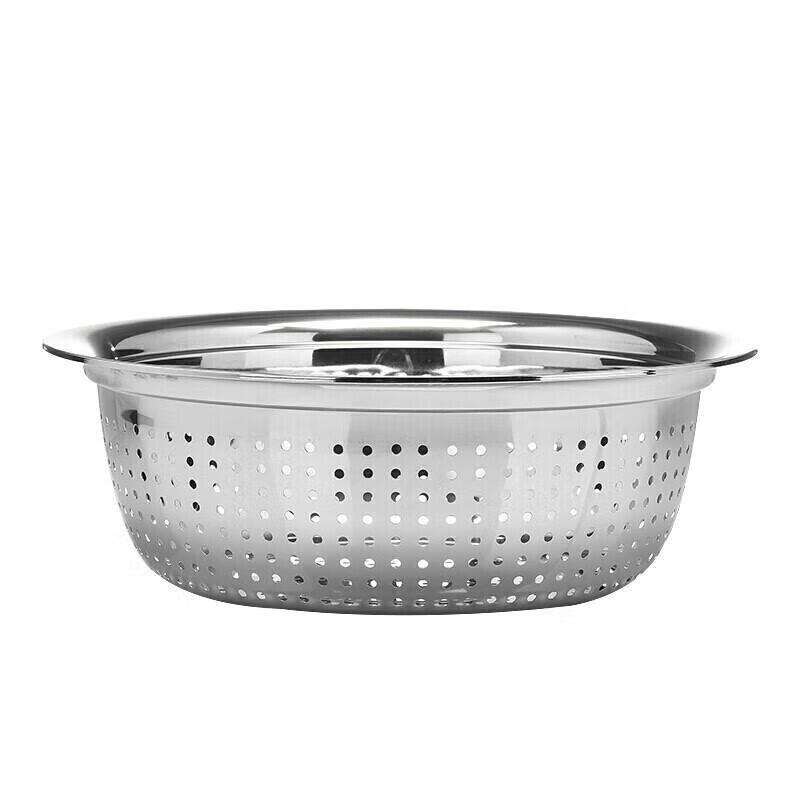 Mi Ling 50CM Extra Thick Stainless Steel Colander Basin