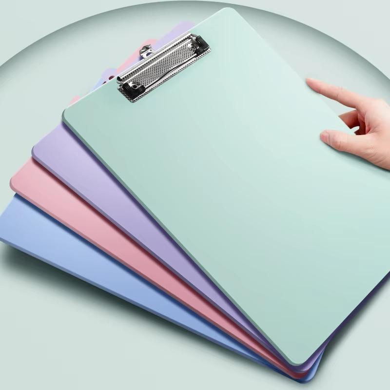 A4 Folder Manager Simple Waterproof Plastic Clipboard A4 Business School Folders For Learning Stationery Office Supplies
