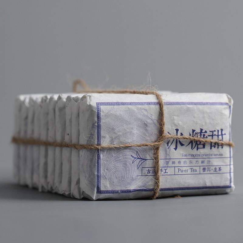 2019 Sheng Puerh Tea Ancient Tree Handmade Crystal Scent Spring Raw Puerh Tea 45g/135g/225g