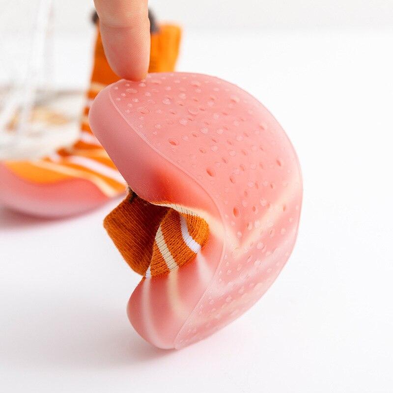 Baby Småbarn Sko Gutter Jenter Spedbarn First Walker Barn Tegneserie Dyr Myk Gummisåle Sokker Sko Strikk Anti-skli støvletter