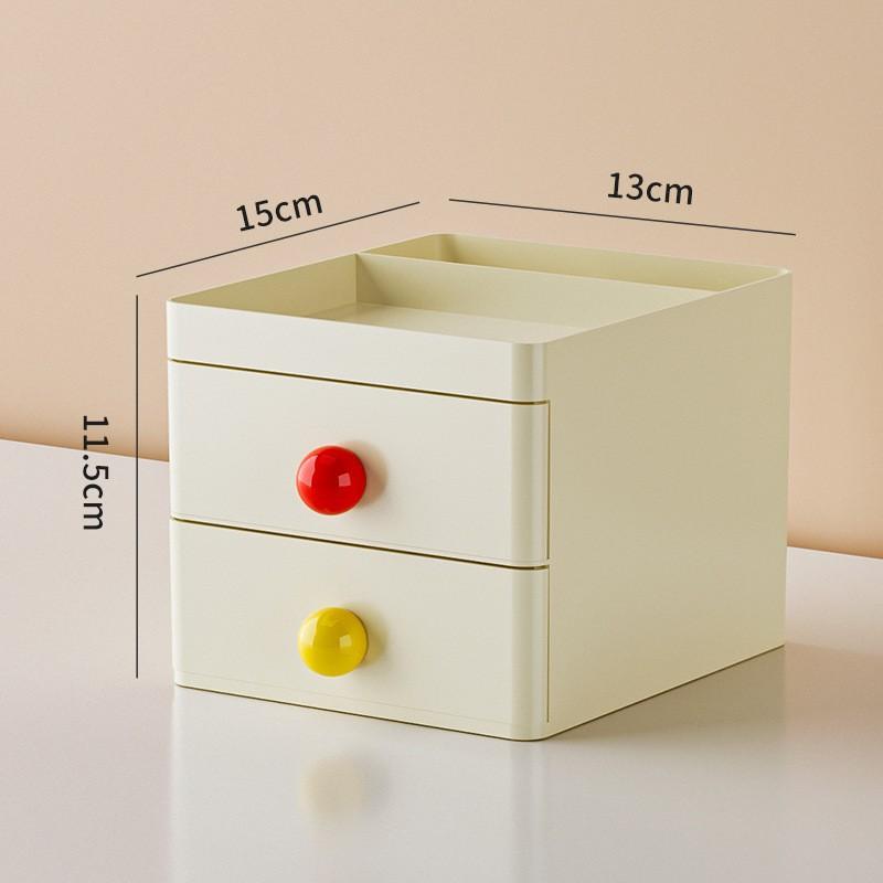 Dopamine Desktop Organizer Drawer Type Cabinet for Student Desk and Office Storage Solutions B