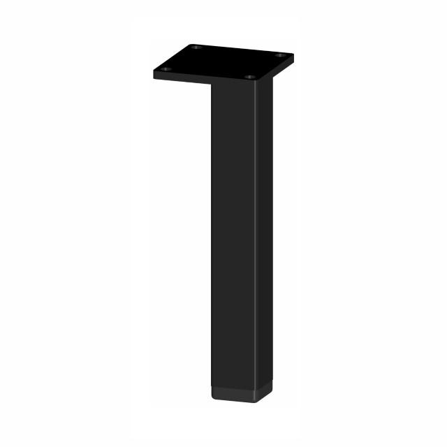 NS45 leg, textured black, 120mm