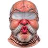 Soft Lightweight Fabric Funny Face Balaclava Breathability Realistic Printed Ski Mask  Cycling