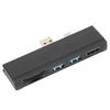 For   Dock 5 in 1 5 Gbps Memory Card Reader 4K Resolution Aluminum   Hot Swap USB3.0 Hub for  10 for