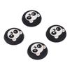 4pcs Thumb Grip Multipurpose Replacement Silicone Thumb Grip Caps for PS5 ControllerBlack