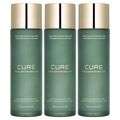 Kim Jung Moon Aloe Cure Hydra Soothing Emulsion, 130ml, 3 pièces