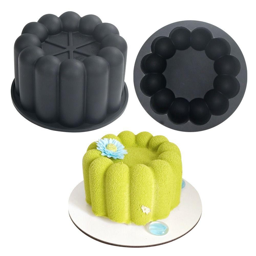 Silicone Material Bento Cake Silicone Mold Dessert Making 3D Soap Candle Wax Mould
