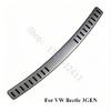 For VW Volkswagen Beetle 3GEN T3 2012 2013- Stainless Car styling Door Rear Bumper Protector Sill Trunk Tread Plate Trim