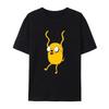 Camisetas con estampado de dibujos animados de Adventure Time hombres moda Harajuku, cómics creativos, camisetas geniales