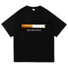 Beer and Cigarette Shirt Edgy Dank Memes Y2k T Shirt for Women Men Novelty Gag Gift Humor Funny Streetwear Clothes Life Style