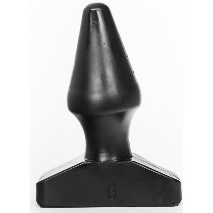 Plug Anal - ALL BLACK - AB77 - 12.5 cm - PVC - Noir