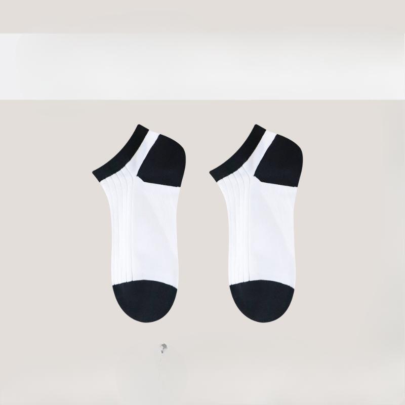 

Thin, Shallow-mouthed Women s Socks That Don t Fall Off, Spring Sweat-absorbing, Breathable, Anti-pilling, Simple Striped Casual Socks 1 pair