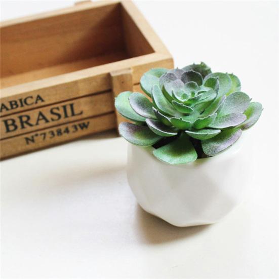 1Pc Artificial Flower Succulent Plant Bonsai DIY Garden Office Home Party Decor