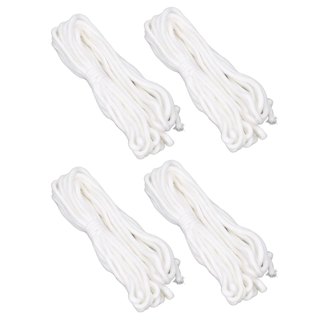 4Pcs Self Watering Cotton Rope Wick Cord Hydroponic Wicking Cord for Indoor Outdoor Potted Plant