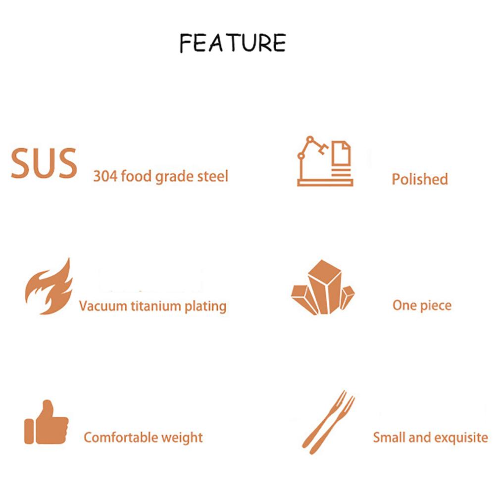 Edelstahl für Dessert, Salat für Restaurant Mini Essgeschirr Obstgabeln Besteck Gabel