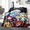 Customizable Monster High Draculaura2 Throw Blanket – Personalized Name, All-Season Cozy Snug Blanket, Machine Washable, Personalized Blanket