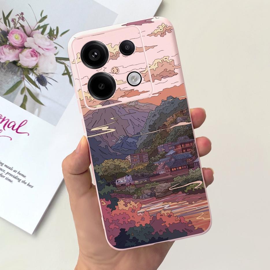 

Для Xiaomi Redmi Note 13 4G Чехол Милый Модный Мультяшный Чехол Мягкий Силиконовый Чехол для Телефона Для Redmi Note 13 Pro Plus Note13 5G Бампер Redmi Note 13 4G