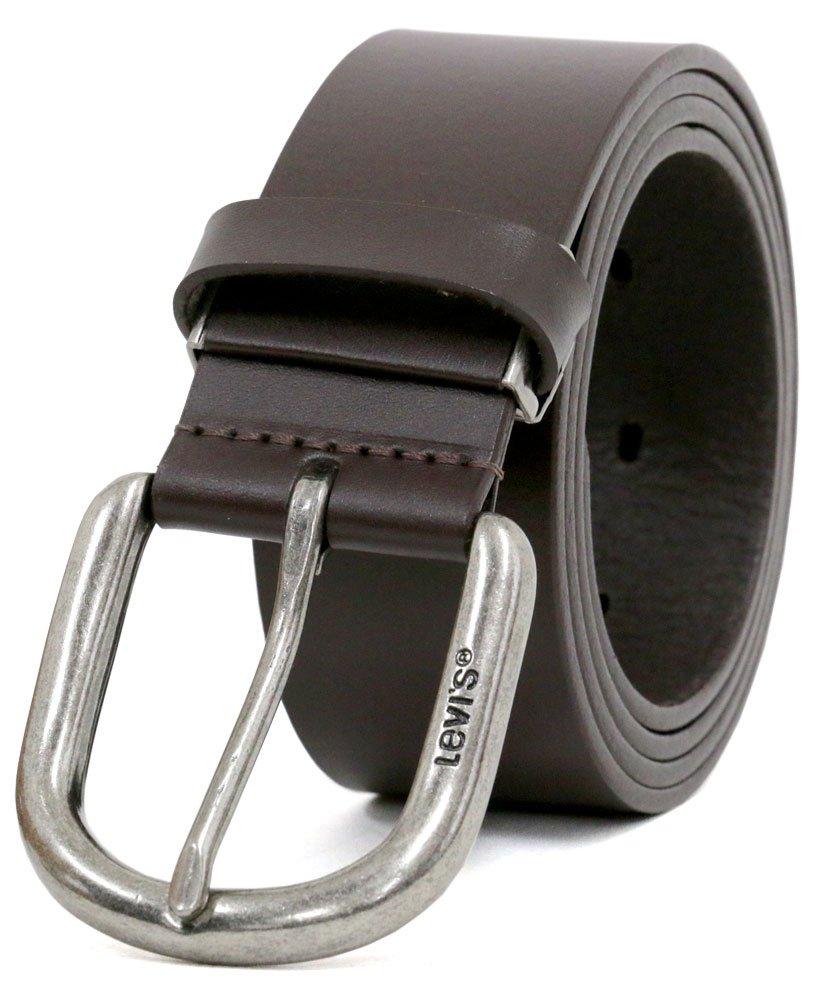 

Levi s Belt Men s Big Size Casual Business Brand Men s Belt Golf Genuine Leather Buckle Dark Braun Free