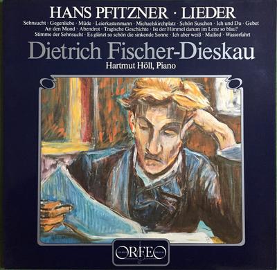 LP Record HANS PFITZNER, DIETRICH FISCHER-DIE - Lieder S036821A ORFEO 1982 Germany Classical Used