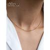 INS Titanium Steel Women's Japanese, Korean, European and American Golden Short Type Necklace