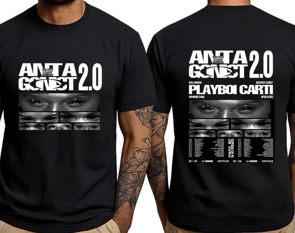 Playboi Carti Antagonist 2.0 Tour Shirt S