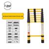Fiberglass Insulated Telescopic Safety Ladder for High Voltage Electricians - Portable Bamboo Joint Extension Ladder
