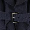 DIANE VON FURSTENBERG Frill Long coat S Navy Women Used