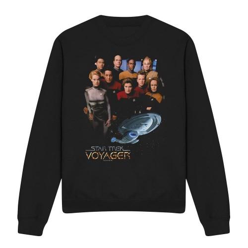STAR TREK Unisex mikina pro dospělé Voyager Crew