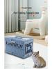 Trasportino Pieghevole Portatile per Animali Karolfer: Capsula spaziale traspirante per cani e gatti.