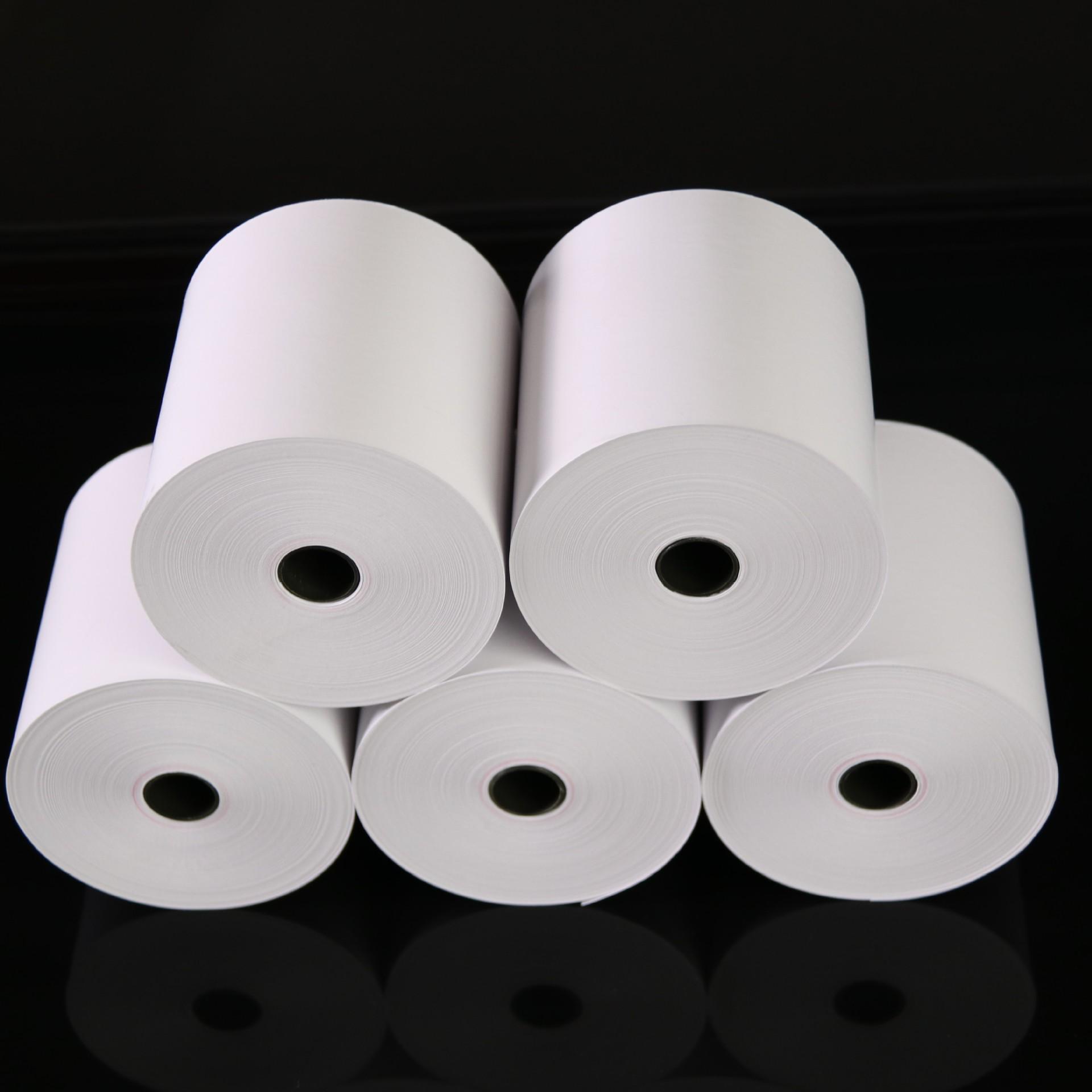 80x80 Thermal Receipt Paper and 57x50 Custom Cash Register Paper Rolls 80x80