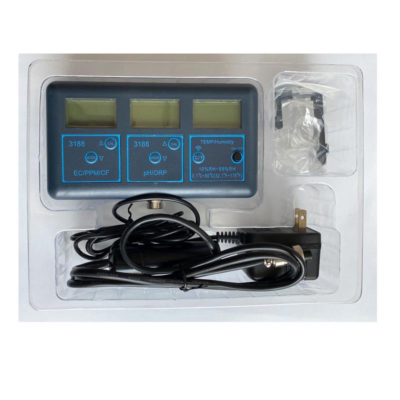 WiFi Tuya 7-in-1 Smart Water Quality Monitor: TDS, Conductivity, Fish Tank, Aquaculture pH, Alkalinity, ORP Meter