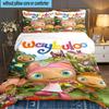 Waybuloo Adventures 3PCS Bedding set,Ideal for 1pc Duvet Cover And 2pcs Pillowcases Perfect for Fan gift,Ideal for Bedroom, Dormitory